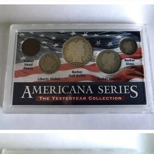 5 Coins Americana Series The YESTERYEAR Collection American Historic Society